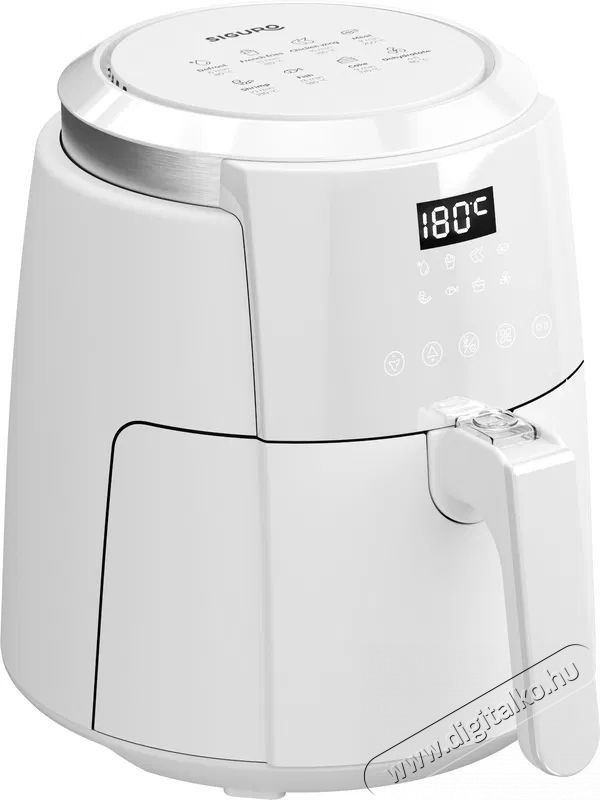 Siguro AF-P351W Vita Fry Plus Konyhai term&eacute;kek - Konyhai kisg&eacute;p (s&uuml;t&eacute;s / főz&eacute;s / hűt&eacute;s / &eacute;telk&eacute;sz&iacute;t&eacute;s) - L&eacute;gkever&eacute;ses főzőg&eacute;p / elektromos kukta / multifunkci&oacute;s s&uuml;tő - 520576
