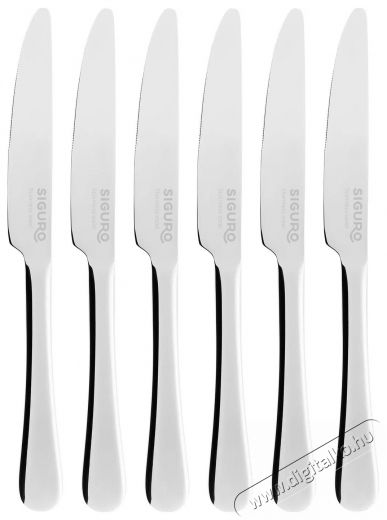 Siguro Gastro &Eacute;tkezők&eacute;s 6 db Konyhai term&eacute;kek - &Eacute;tk&eacute;szlet - Evőeszk&ouml;z k&eacute;szlet - 520537