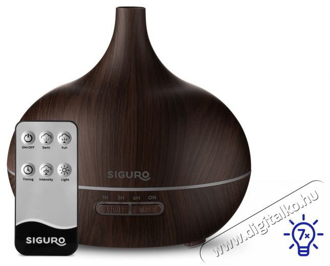 Siguro AD-G411DW California Crescent Aroma diff&uacute;zor Sz&eacute;ps&eacute;g&aacute;pol&aacute;s / Eg&eacute;szs&eacute;g - L&eacute;gtiszt&iacute;t&oacute; / p&aacute;r&aacute;s&iacute;t&oacute; / p&aacute;r&aacute;tlan&iacute;t&oacute; - P&aacute;r&aacute;s&iacute;t&oacute; - 526030