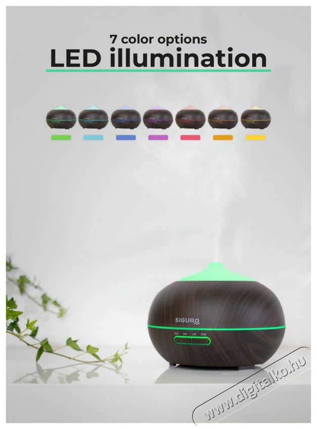 Siguro AD-G421DW Lorquin's Admiral Aroma diff&uacute;zor Sz&eacute;ps&eacute;g&aacute;pol&aacute;s / Eg&eacute;szs&eacute;g - L&eacute;gtiszt&iacute;t&oacute; / p&aacute;r&aacute;s&iacute;t&oacute; / p&aacute;r&aacute;tlan&iacute;t&oacute; - P&aacute;r&aacute;s&iacute;t&oacute; - 526032