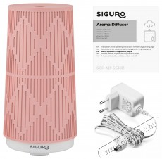 Siguro AD-G630P Pylon Aroma diff&uacute;zor Sz&eacute;ps&eacute;g&aacute;pol&aacute;s / Eg&eacute;szs&eacute;g - L&eacute;gtiszt&iacute;t&oacute; / p&aacute;r&aacute;s&iacute;t&oacute; / p&aacute;r&aacute;tlan&iacute;t&oacute; - P&aacute;r&aacute;s&iacute;t&oacute; - 526033