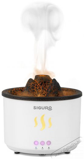 Siguro AD-V300W Volcano Aroma diff&uacute;zor Sz&eacute;ps&eacute;g&aacute;pol&aacute;s / Eg&eacute;szs&eacute;g - L&eacute;gtiszt&iacute;t&oacute; / p&aacute;r&aacute;s&iacute;t&oacute; / p&aacute;r&aacute;tlan&iacute;t&oacute; - P&aacute;r&aacute;s&iacute;t&oacute; - 526037
