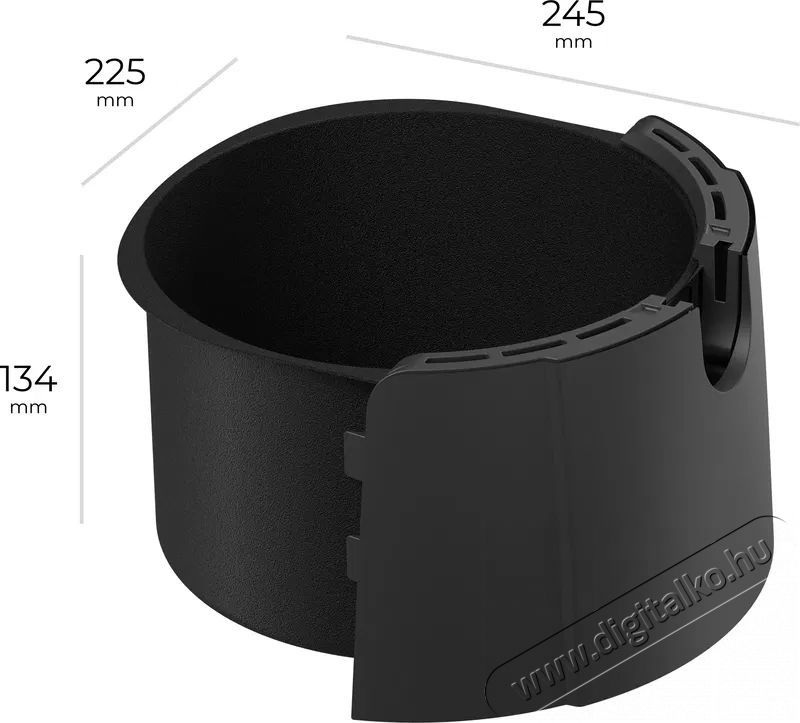 Siguro AF-P350B Vita Fry Plus Konyhai term&eacute;kek - Konyhai kisg&eacute;p (s&uuml;t&eacute;s / főz&eacute;s / hűt&eacute;s / &eacute;telk&eacute;sz&iacute;t&eacute;s) - L&eacute;gkever&eacute;ses főzőg&eacute;p / elektromos kukta / multifunkci&oacute;s s&uuml;tő - 520565