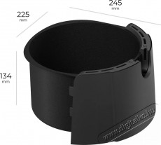 Siguro AF-P350B Vita Fry Plus Konyhai term&eacute;kek - Konyhai kisg&eacute;p (s&uuml;t&eacute;s / főz&eacute;s / hűt&eacute;s / &eacute;telk&eacute;sz&iacute;t&eacute;s) - L&eacute;gkever&eacute;ses főzőg&eacute;p / elektromos kukta / multifunkci&oacute;s s&uuml;tő - 520565