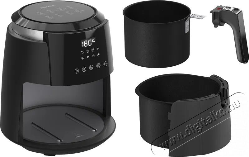 Siguro AF-P350B Vita Fry Plus Konyhai term&eacute;kek - Konyhai kisg&eacute;p (s&uuml;t&eacute;s / főz&eacute;s / hűt&eacute;s / &eacute;telk&eacute;sz&iacute;t&eacute;s) - L&eacute;gkever&eacute;ses főzőg&eacute;p / elektromos kukta / multifunkci&oacute;s s&uuml;tő - 520565
