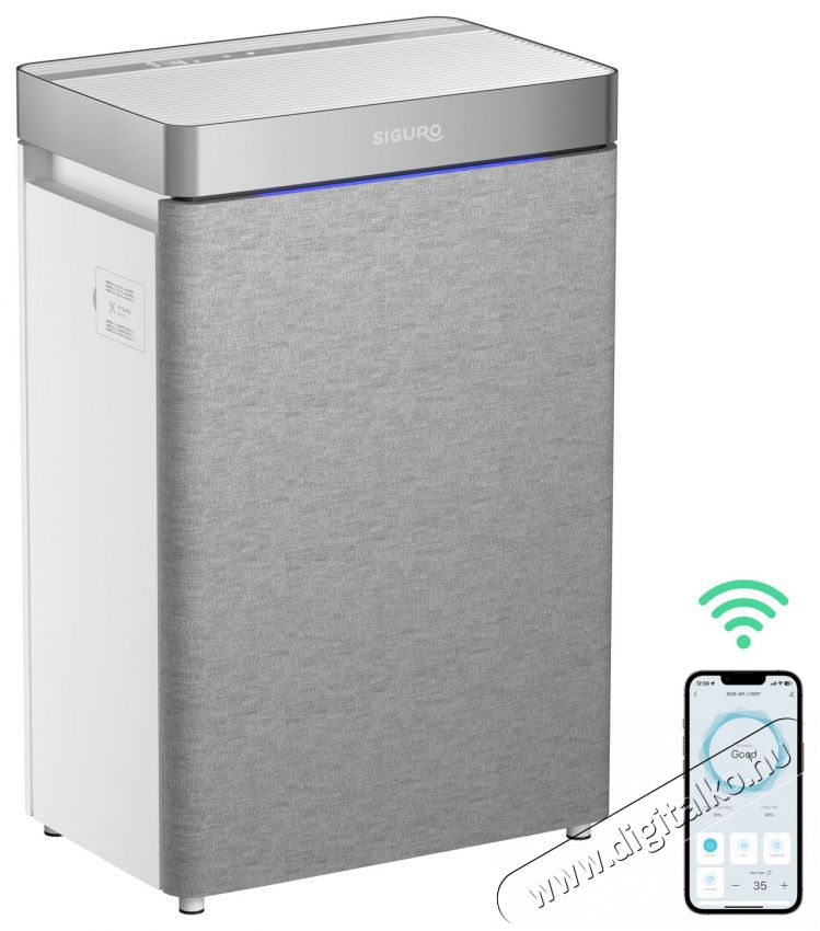 Siguro AP‑L100Y Comfort Shield WiFi p&aacute;r&aacute;s&iacute;t&oacute;val L&eacute;gtiszt&iacute;t&oacute; Sz&eacute;ps&eacute;g&aacute;pol&aacute;s / Eg&eacute;szs&eacute;g - L&eacute;gtiszt&iacute;t&oacute; / p&aacute;r&aacute;s&iacute;t&oacute; / p&aacute;r&aacute;tlan&iacute;t&oacute; - L&eacute;gtiszt&iacute;t&oacute; - 526040