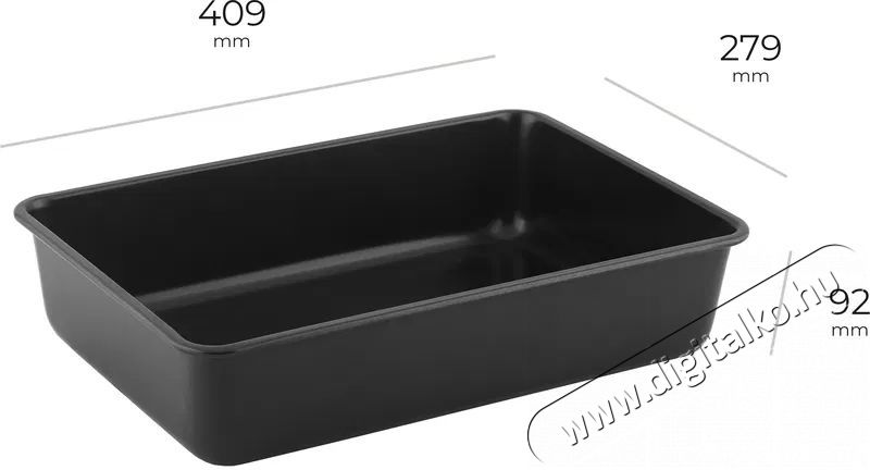 Siguro Baker m&eacute;ly s&uuml;tőtepsi, 39 &times; 26 cm Konyhai term&eacute;kek - Egy&eacute;b / Konyhai kieg&eacute;sz&iacute;tő - 520561