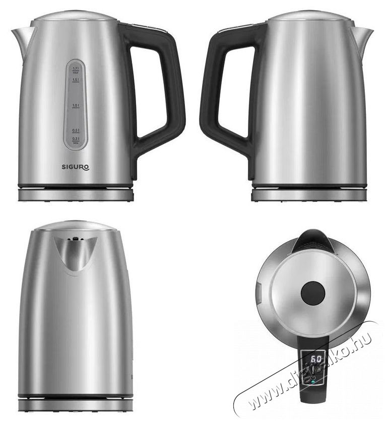 Siguro Metalist Advanced Control D470SU v&iacute;zforral&oacute; Konyhai term&eacute;kek - V&iacute;zforral&oacute; / teafőző - 526059