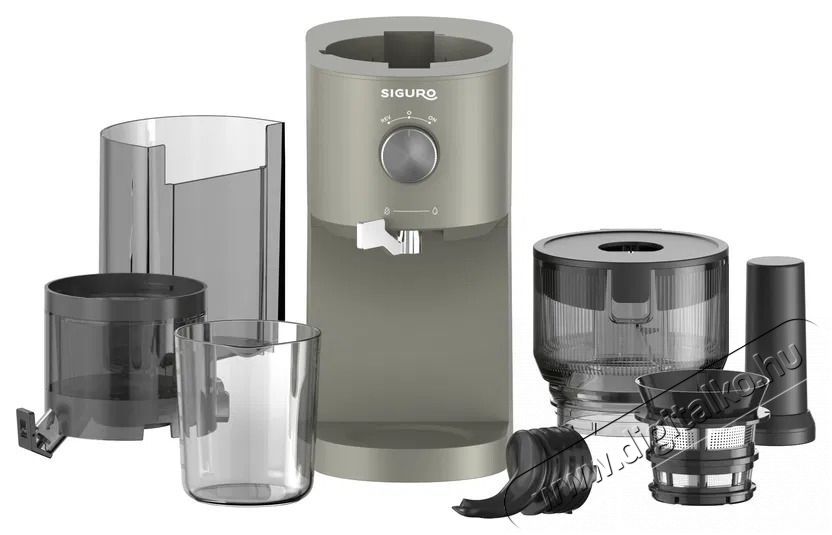 Siguro SJ-P500DY Juice Pure Press gy&uuml;m&ouml;lcscentrifuga Konyhai term&eacute;kek - Konyhai kisg&eacute;p (elők&eacute;sz&iacute;t&eacute;s / feldolgoz&aacute;s) - Gy&uuml;m&ouml;lcs centrifuga / pr&eacute;s - 526060