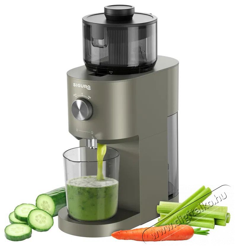 Siguro SJ-P500DY Juice Pure Press gy&uuml;m&ouml;lcscentrifuga Konyhai term&eacute;kek - Konyhai kisg&eacute;p (elők&eacute;sz&iacute;t&eacute;s / feldolgoz&aacute;s) - Gy&uuml;m&ouml;lcs centrifuga / pr&eacute;s - 526060