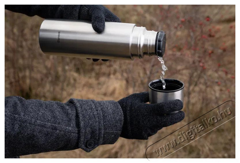 Siguro TH-D20 Thermos Essentials Stainless Steel termosz Konyhai term&eacute;kek - Ed&eacute;ny - Termosz - 526062
