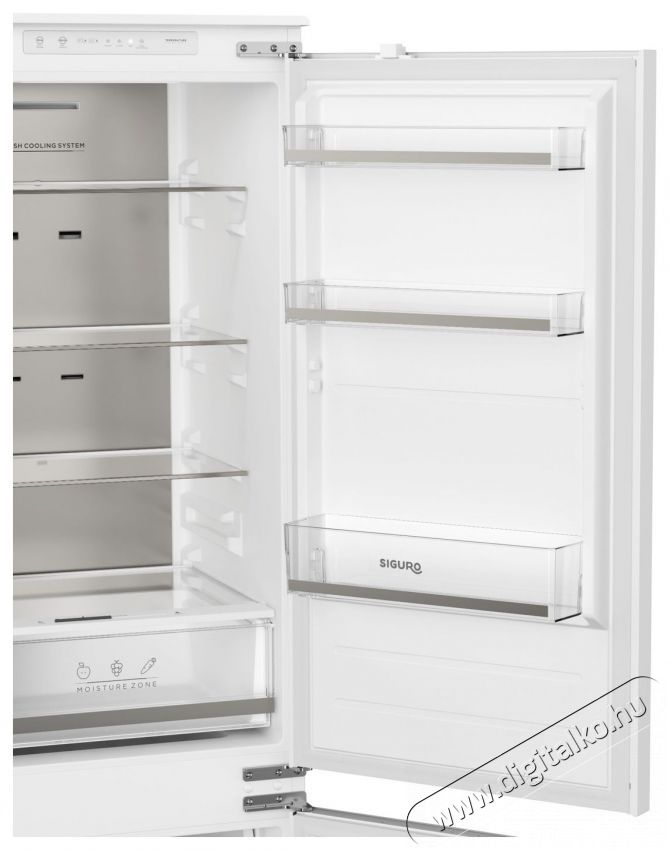 Siguro Armoa D252W Be&eacute;p&iacute;thető alulfagyaszt&oacute;s kombin&aacute;lt hűtő Konyhai term&eacute;kek - Hűtő, fagyaszt&oacute; (be&eacute;p&iacute;thető) - Alulfagyaszt&oacute;s kombin&aacute;lt hűtő - 528021