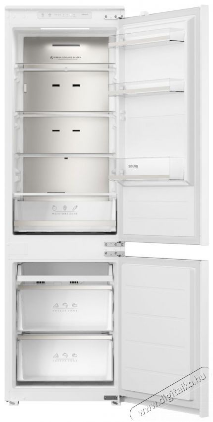 Siguro Armoa D252W Be&eacute;p&iacute;thető alulfagyaszt&oacute;s kombin&aacute;lt hűtő Konyhai term&eacute;kek - Hűtő, fagyaszt&oacute; (be&eacute;p&iacute;thető) - Alulfagyaszt&oacute;s kombin&aacute;lt hűtő - 528021