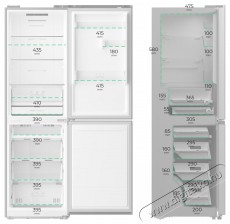 Siguro BF-D251S Szabadon&aacute;ll&oacute; alulfagyaszt&oacute;s kombin&aacute;lt hűtő Konyhai term&eacute;kek - Hűtő, fagyaszt&oacute; (szabadon&aacute;ll&oacute;) - Alulfagyaszt&oacute;s kombin&aacute;lt hűtő - 528020