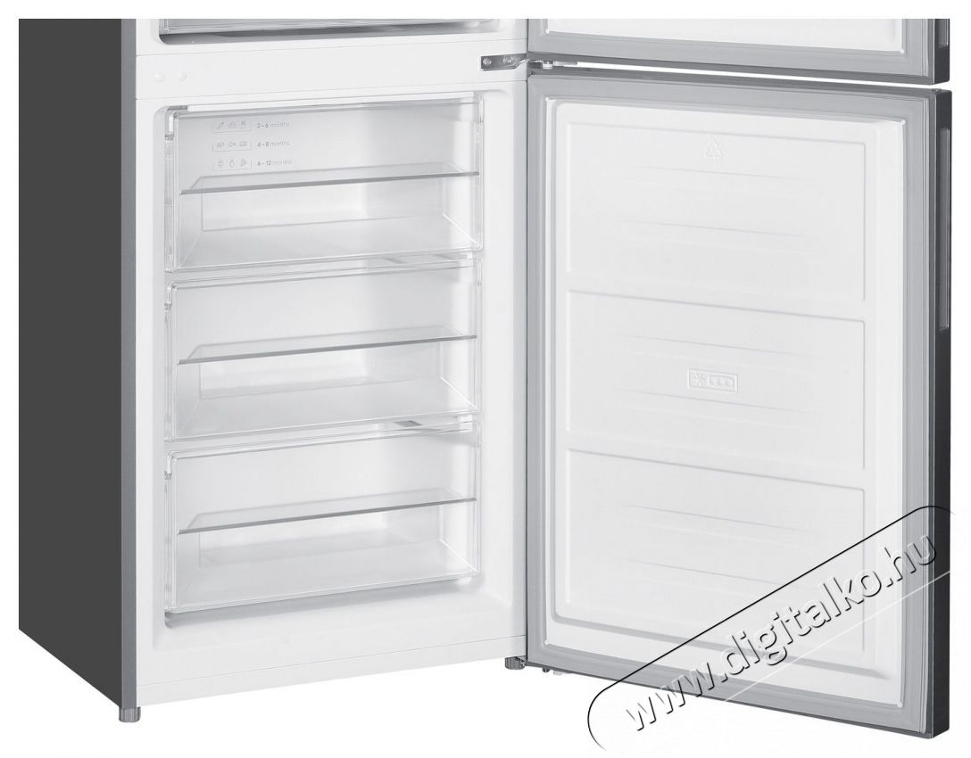 Siguro BF-O120S Ideal Szabadon&aacute;ll&oacute; alulfagyaszt&oacute;s kombin&aacute;lt hűtő Konyhai term&eacute;kek - Hűtő, fagyaszt&oacute; (szabadon&aacute;ll&oacute;) - Alulfagyaszt&oacute;s kombin&aacute;lt hűtő - 528015