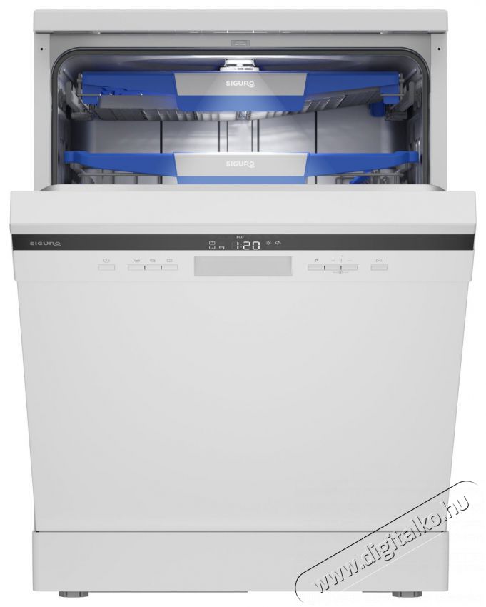 Siguro DW-F602W Neo Green Norm&aacute;l (60cm) szabadon&aacute;ll&oacute; mosogat&oacute;g&eacute;p Konyhai term&eacute;kek - Mosogat&oacute;g&eacute;p - Norm&aacute;l (60cm) szabadon&aacute;ll&oacute; mosogat&oacute;g&eacute;p - 528030
