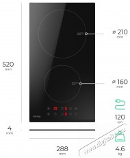 Siguro HB-I150B Dual Indukci&oacute;s főzőlap (be&eacute;p&iacute;thető) Konyhai term&eacute;kek - S&uuml;tő-főzőlap, tűzhely (be&eacute;p&iacute;thető) - Indukci&oacute;s főzőlap (be&eacute;p&iacute;thető) - 528033