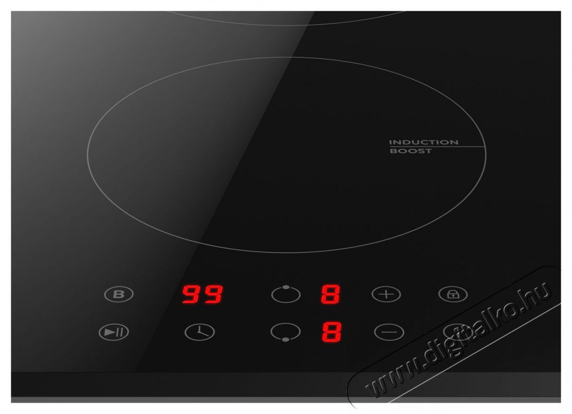 Siguro HB-I150B Dual Indukci&oacute;s főzőlap (be&eacute;p&iacute;thető) Konyhai term&eacute;kek - S&uuml;tő-főzőlap, tűzhely (be&eacute;p&iacute;thető) - Indukci&oacute;s főzőlap (be&eacute;p&iacute;thető) - 528033