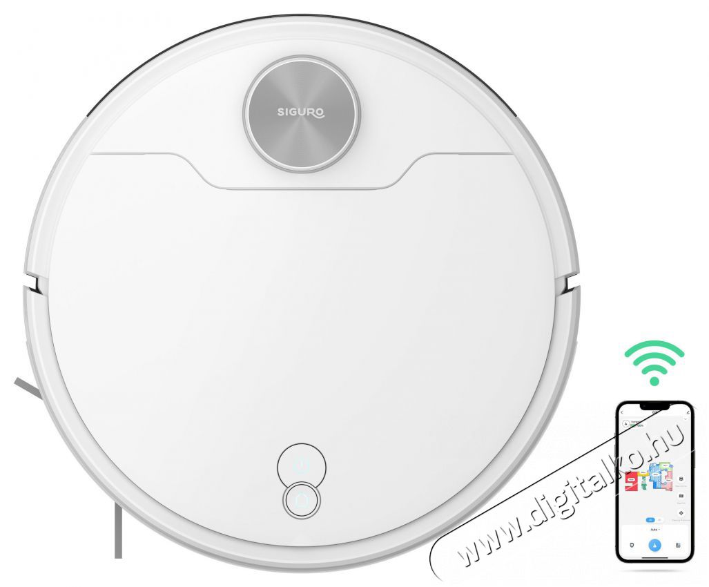 Siguro RV-M301W TURBOVac Navigator H&aacute;ztart&aacute;s / Otthon / K&uuml;lt&eacute;r - Porsz&iacute;v&oacute; / takar&iacute;t&oacute;g&eacute;p - Robotporsz&iacute;v&oacute; - 519156