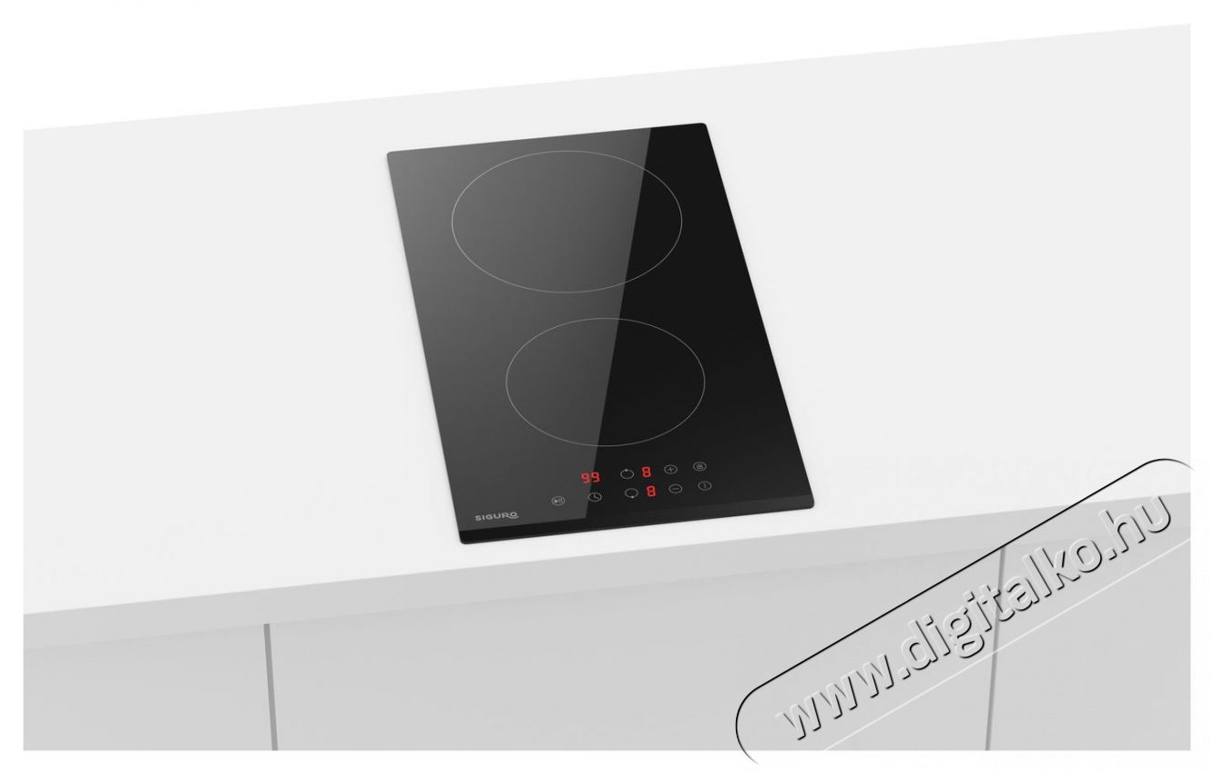 Siguro SGR-HB-C150B Dual ker&aacute;mia főzőlap (be&eacute;p&iacute;thető) Konyhai term&eacute;kek - S&uuml;tő-főzőlap, tűzhely (be&eacute;p&iacute;thető) - Indukci&oacute;s főzőlap (be&eacute;p&iacute;thető) - 528034