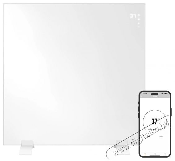 Siguro HP-M360W Solis Heat Infra Wi-Fi H&aacute;ztart&aacute;s / Otthon / K&uuml;lt&eacute;r - Fűt&eacute;s - Fali fűtőtest - 530033