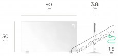Siguro HP-M450W Solis Heat Infra Wi-Fi H&aacute;ztart&aacute;s / Otthon / K&uuml;lt&eacute;r - Fűt&eacute;s - Fali fűtőtest - 530035
