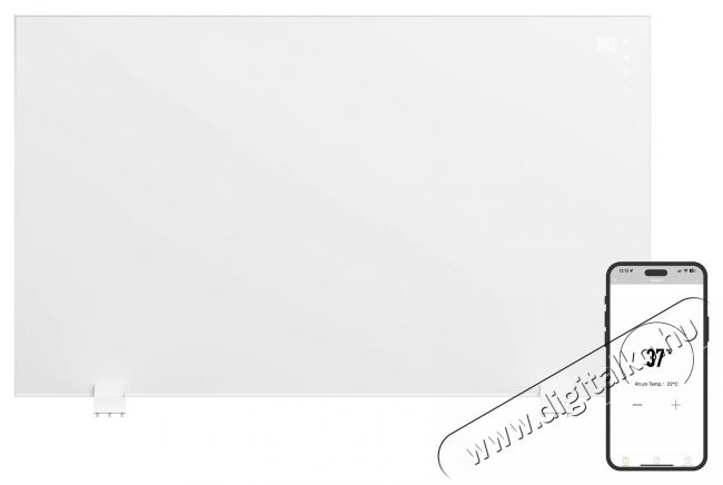 Siguro HP-M720W Solis Heat Infra Wi-Fi H&aacute;ztart&aacute;s / Otthon / K&uuml;lt&eacute;r - Fűt&eacute;s - Fali fűtőtest - 530039