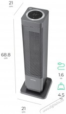 Siguro HS-R450Y Reindeer Hot & Cool, WiFi H&aacute;ztart&aacute;s / Otthon / K&uuml;lt&eacute;r - Fűt&eacute;s - Fűtőventil&aacute;toros hősug&aacute;rz&oacute; - 530042