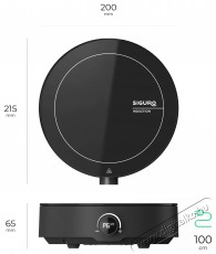 Siguro IC-B150 Smart Cook Mini Konyhai term&eacute;kek - S&uuml;tő-főzőlap, tűzhely (szabadon&aacute;ll&oacute;) - Indukci&oacute;s főzőlap (szabadon&aacute;ll&oacute;) - 530043