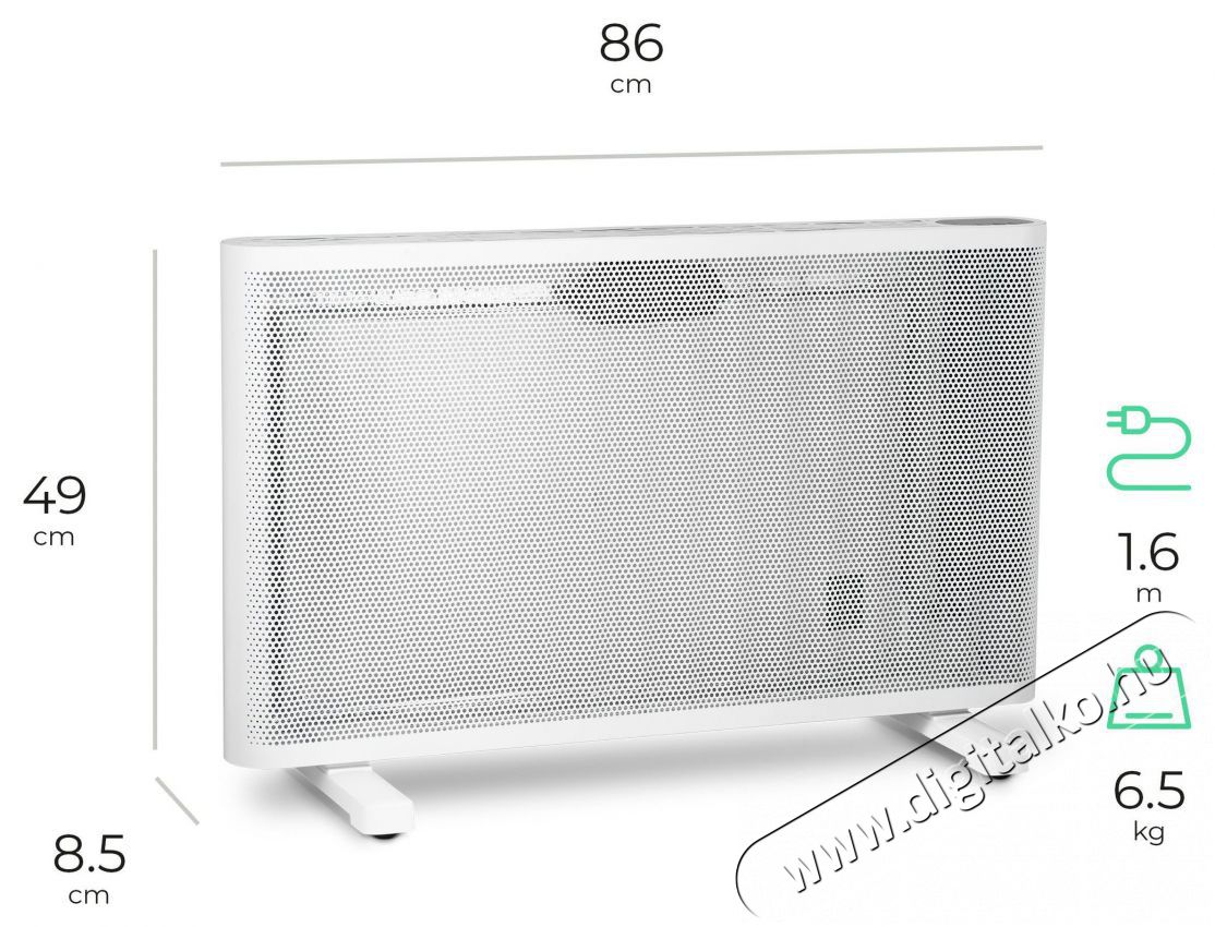 Siguro HC-M600W Cardinal Elektromos konvektor H&aacute;ztart&aacute;s / Otthon / K&uuml;lt&eacute;r - Fűt&eacute;s - Konvektor - 526000