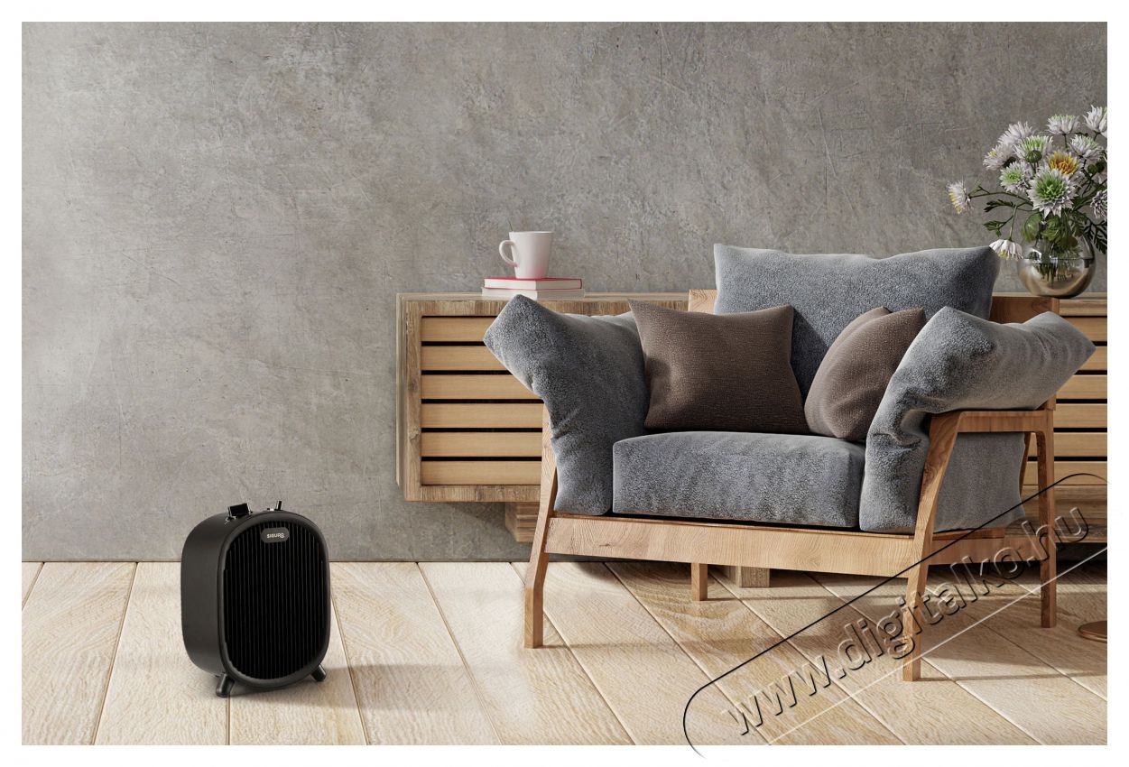 Siguro HS-F100B Shrew Ventil&aacute;toros hősug&aacute;rz&oacute; H&aacute;ztart&aacute;s / Otthon / K&uuml;lt&eacute;r - Fűt&eacute;s - Fűtőventil&aacute;toros hősug&aacute;rz&oacute; - 526006