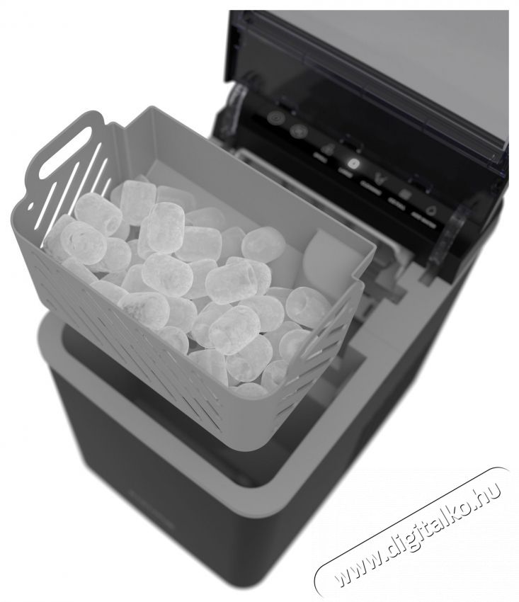 Siguro IM-D420B Ice Gem Black+Grey Konyhai term&eacute;kek - Konyhai kisg&eacute;p (s&uuml;t&eacute;s / főz&eacute;s / hűt&eacute;s / &eacute;telk&eacute;sz&iacute;t&eacute;s) - J&eacute;gkocka k&eacute;sz&iacute;tő g&eacute;p - 530644