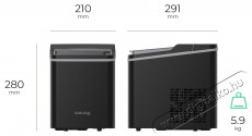 Siguro IM-D420B Ice Gem Black+Grey Konyhai term&eacute;kek - Konyhai kisg&eacute;p (s&uuml;t&eacute;s / főz&eacute;s / hűt&eacute;s / &eacute;telk&eacute;sz&iacute;t&eacute;s) - J&eacute;gkocka k&eacute;sz&iacute;tő g&eacute;p - 530644