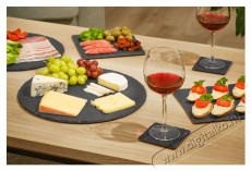 Siguro Slate Pala lap 20x20 cm, fekete Konyhai term&eacute;kek - Egy&eacute;b / Konyhai kieg&eacute;sz&iacute;tő - 528006