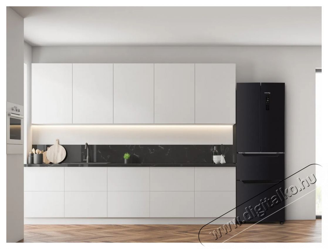 Siguro Lunora E252Y Side by Side Hűtőszekr&eacute;ny Konyhai term&eacute;kek - Hűtő, fagyaszt&oacute; (szabadon&aacute;ll&oacute;) - Alulfagyaszt&oacute;s kombin&aacute;lt hűtő - 531266