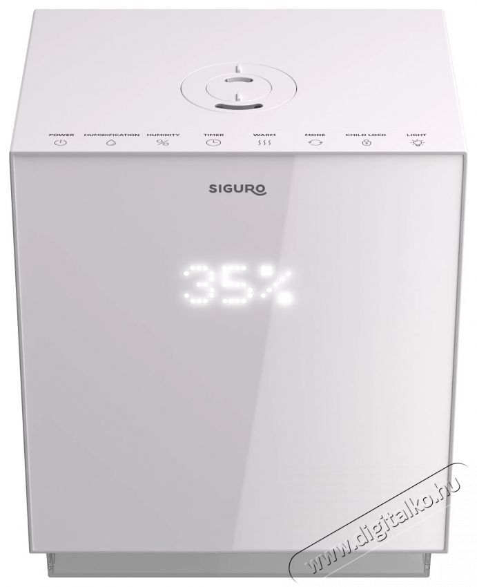 Siguro HU-A100W Air Sense Pro p&aacute;r&aacute;s&iacute;t&oacute; Sz&eacute;ps&eacute;g&aacute;pol&aacute;s / Eg&eacute;szs&eacute;g - L&eacute;gtiszt&iacute;t&oacute; / p&aacute;r&aacute;s&iacute;t&oacute; / p&aacute;r&aacute;tlan&iacute;t&oacute; - P&aacute;r&aacute;s&iacute;t&oacute; - 532187