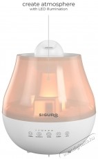 Siguro HU-M100W Mood Mist p&aacute;r&aacute;s&iacute;t&oacute; Sz&eacute;ps&eacute;g&aacute;pol&aacute;s / Eg&eacute;szs&eacute;g - L&eacute;gtiszt&iacute;t&oacute; / p&aacute;r&aacute;s&iacute;t&oacute; / p&aacute;r&aacute;tlan&iacute;t&oacute; - P&aacute;r&aacute;s&iacute;t&oacute; - 532197