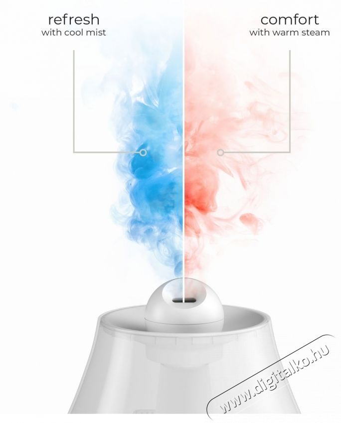 Siguro HU-M100W Mood Mist p&aacute;r&aacute;s&iacute;t&oacute; Sz&eacute;ps&eacute;g&aacute;pol&aacute;s / Eg&eacute;szs&eacute;g - L&eacute;gtiszt&iacute;t&oacute; / p&aacute;r&aacute;s&iacute;t&oacute; / p&aacute;r&aacute;tlan&iacute;t&oacute; - P&aacute;r&aacute;s&iacute;t&oacute; - 532197