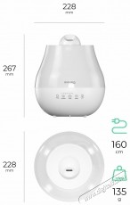 Siguro HU-M100W Mood Mist p&aacute;r&aacute;s&iacute;t&oacute; Sz&eacute;ps&eacute;g&aacute;pol&aacute;s / Eg&eacute;szs&eacute;g - L&eacute;gtiszt&iacute;t&oacute; / p&aacute;r&aacute;s&iacute;t&oacute; / p&aacute;r&aacute;tlan&iacute;t&oacute; - P&aacute;r&aacute;s&iacute;t&oacute; - 532197