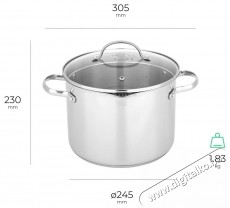 Siguro Pure Delight, okos fedővel, 10 db Konyhai term&eacute;kek - Ed&eacute;ny - Ed&eacute;ny k&eacute;szlet - 504914