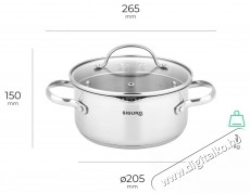 Siguro Pure Delight, okos fedővel, 10 db Konyhai term&eacute;kek - Ed&eacute;ny - Ed&eacute;ny k&eacute;szlet - 504914