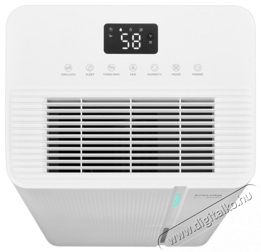 Siguro DH-M100W Air Control 30L WiFi p&aacute;ramentes&iacute;tő Sz&eacute;ps&eacute;g&aacute;pol&aacute;s / Eg&eacute;szs&eacute;g - L&eacute;gtiszt&iacute;t&oacute; / p&aacute;r&aacute;s&iacute;t&oacute; / p&aacute;r&aacute;tlan&iacute;t&oacute; - P&aacute;ramentes&iacute;tő - 532196