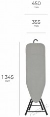 Siguro Steam Transformer vasal&oacute;deszka 109 x 35,5 cm, fekete H&aacute;ztart&aacute;s / Otthon / K&uuml;lt&eacute;r - Vasal&oacute; - Vasal&oacute;deszka - 537997
