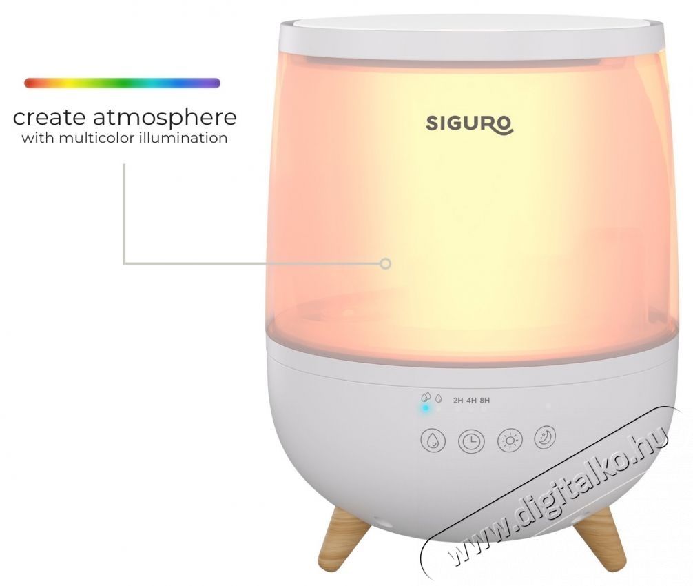 Siguro HU-M150W Zen Mist p&aacute;r&aacute;s&iacute;t&oacute; Sz&eacute;ps&eacute;g&aacute;pol&aacute;s / Eg&eacute;szs&eacute;g - L&eacute;gtiszt&iacute;t&oacute; / p&aacute;r&aacute;s&iacute;t&oacute; / p&aacute;r&aacute;tlan&iacute;t&oacute; - P&aacute;r&aacute;s&iacute;t&oacute; - 540059
