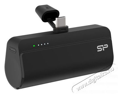 Silicon Power QD50 5000mAh Global fekete power bank Mobil / Kommunik&aacute;ci&oacute; / Smart - Powerbank / K&uuml;lső akkumul&aacute;tor &eacute;s t&ouml;ltő - 514778