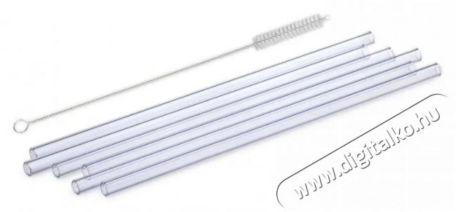 SIMAX Egyenes sz&iacute;v&oacute;sz&aacute;l 20 cm 6 db + EXSLUSIVE kefe Konyhai term&eacute;kek - Egy&eacute;b / Konyhai kieg&eacute;sz&iacute;tő - 530071