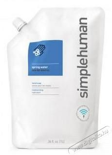 SimpleHuman CT1021 Spring Water hidrat&aacute;l&oacute; foly&eacute;kony ut&aacute;nt&ouml;ltős szappan (1 liter) H&aacute;ztart&aacute;s / Otthon / K&uuml;lt&eacute;r - F&uuml;rdőszoba / wc - Foly&eacute;kony szappan - 297908