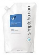 SimpleHuman CT1021 Spring Water hidrat&aacute;l&oacute; foly&eacute;kony ut&aacute;nt&ouml;ltős szappan (1 liter) H&aacute;ztart&aacute;s / Otthon / K&uuml;lt&eacute;r - F&uuml;rdőszoba / wc - Foly&eacute;kony szappan - 297908