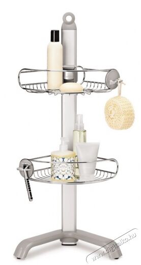 SimpleHuman BT1064 sarok f&uuml;rdőpolc H&aacute;ztart&aacute;s / Otthon / K&uuml;lt&eacute;r - F&uuml;rdőszoba / wc - Zuhanyz&oacute; polcrendszer - 297880