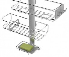 SimpleHuman BT1098 &aacute;ll&iacute;that&oacute; polcos f&uuml;rdő &eacute;s zuhany polc H&aacute;ztart&aacute;s / Otthon / K&uuml;lt&eacute;r - F&uuml;rdőszoba / wc - Zuhanyz&oacute; polcrendszer - 299859